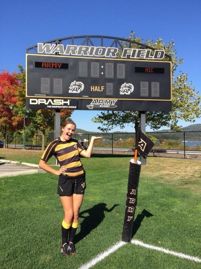 Carrie Vaillancourt, AIC rugby powerhouse