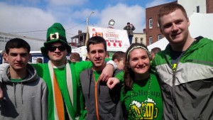 The Holyoke St. Patrick's Road Race brought out 6,600 runners and many more observers.