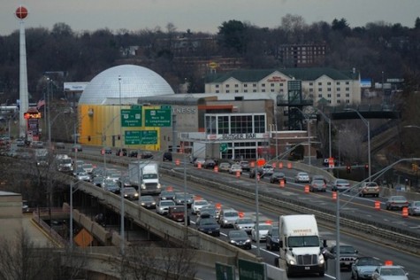 Expect a slow ride on 91 just about every day. (Photo courtesy MassLive)
