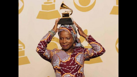 Musical icon Angelique Kidjo picked up a Grammy for her music.