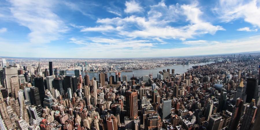 The Big Apple from up above.