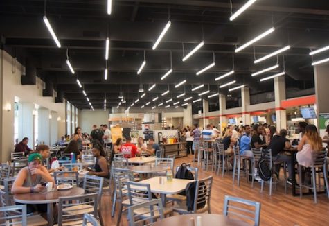 The newly renovated Dining Commons has many features.