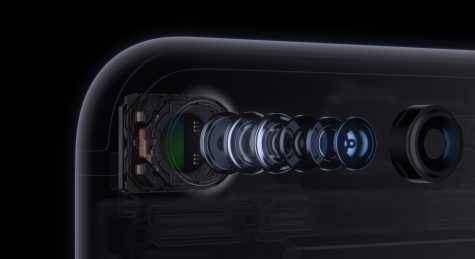 The camera lens on the new iPhone 7 is state-of-the-art.