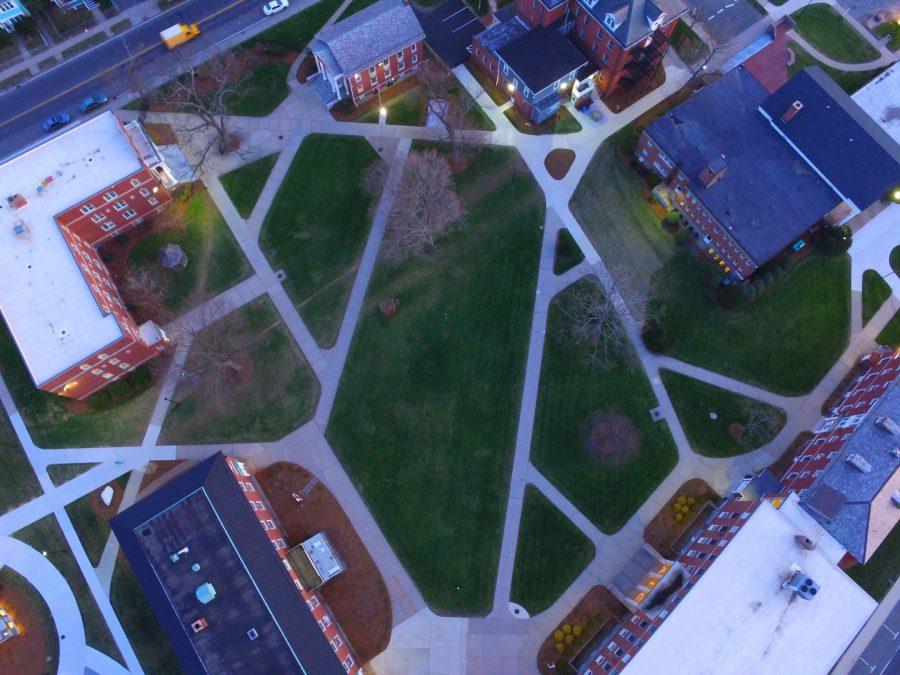 An aerial view of AIC, courtesy of Zach Bednarczyks drone.