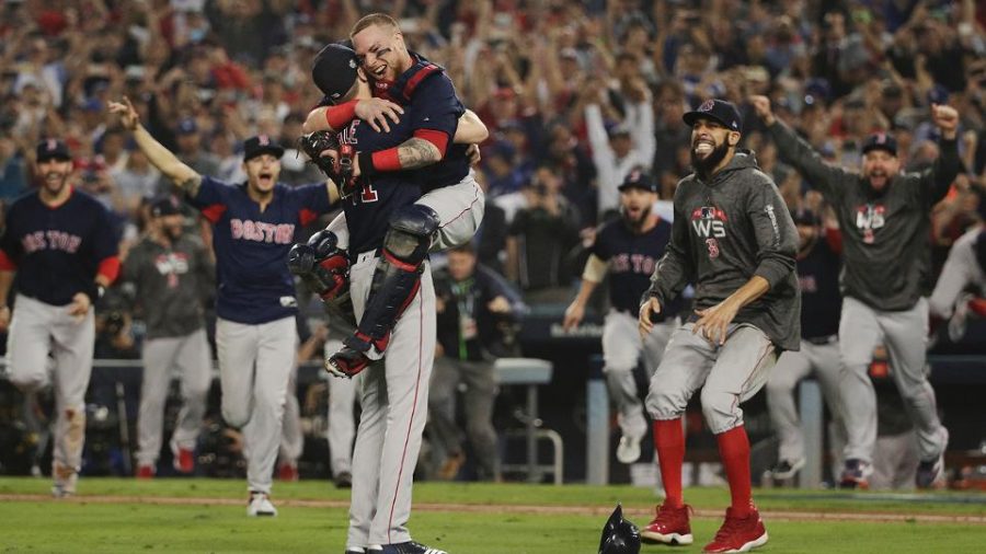 Red Sox are world champions!