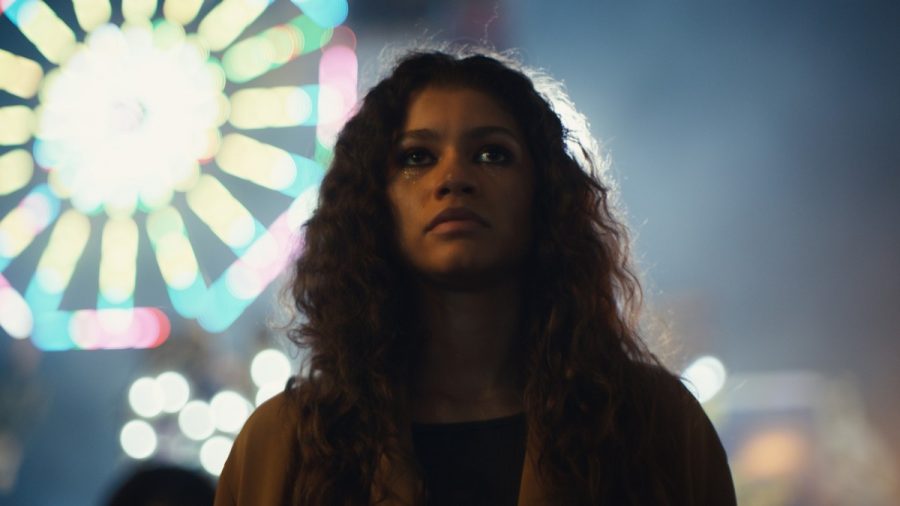 Rue, played by Zendaya, who is the protagonist of the show.