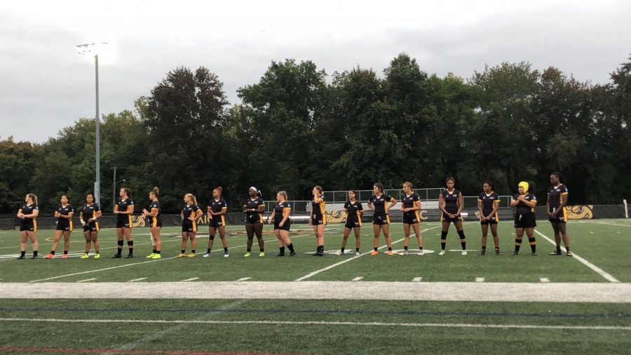 AIC Womens Rugby still stands through a tough season filled with injuries