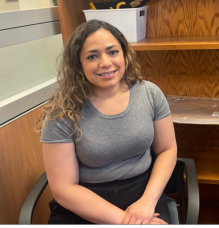 Bianca Figueroa- Santana, the new Assistant Director of Diversity Education at AIC.