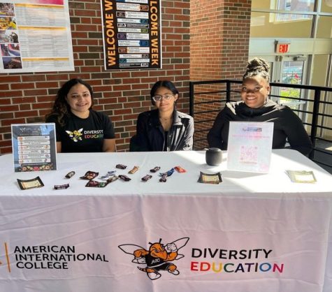 AIC’s Student Engagement promoting
Hispanic Heritage Month in DC