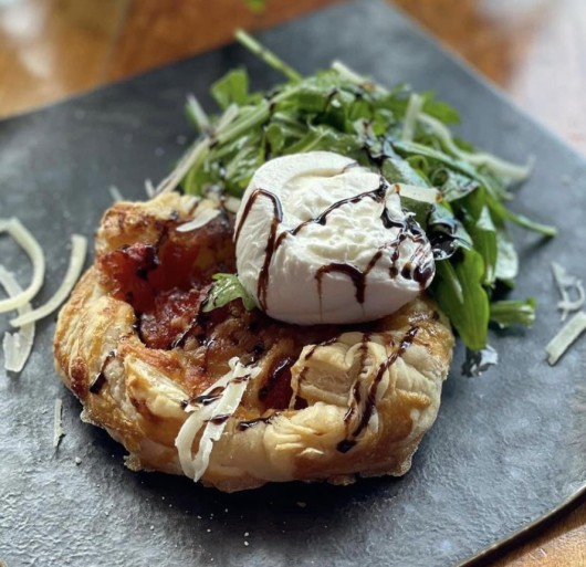 Tomato Tart Appetizer.